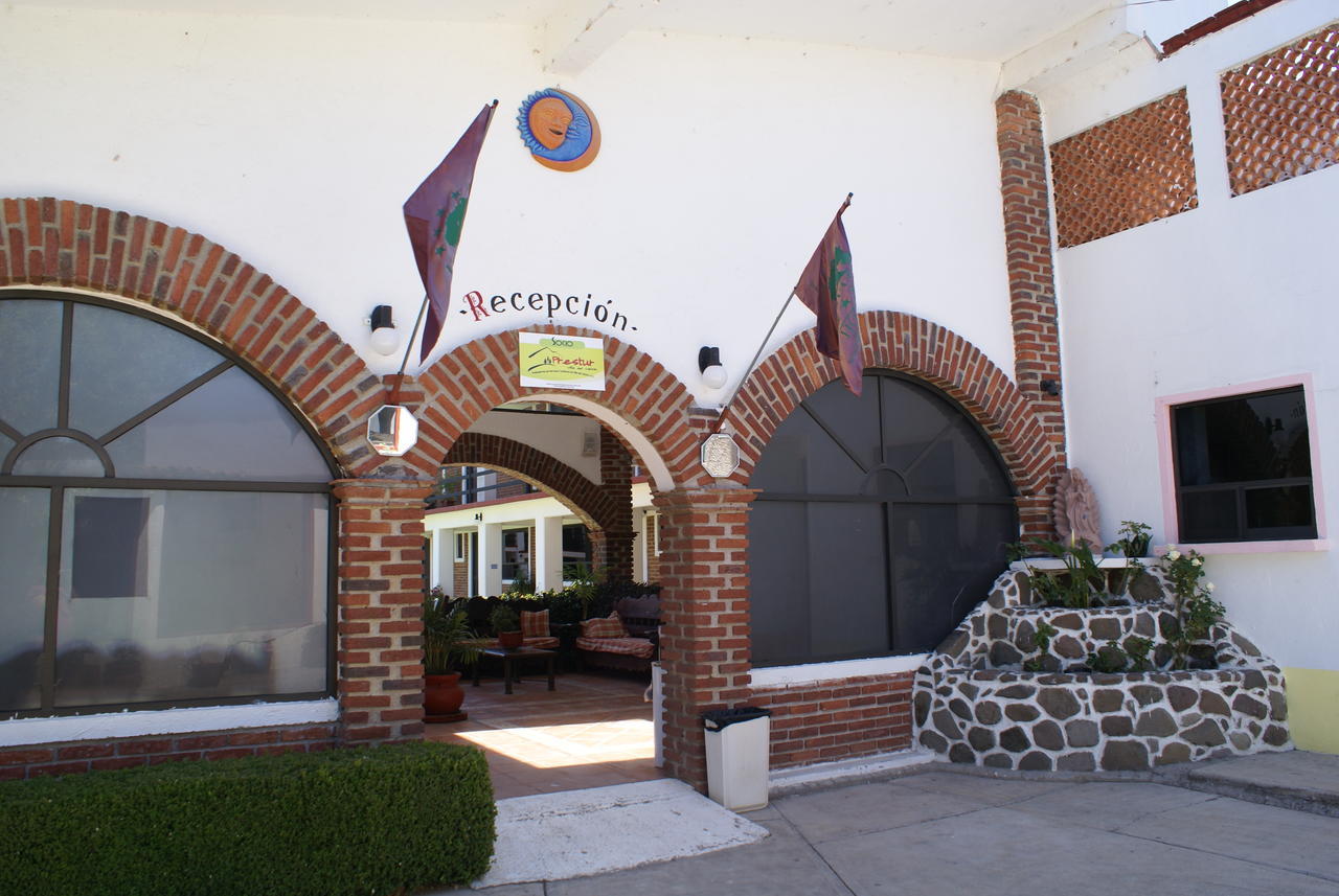 Hotel Los Sauces Villa Del Carbon Exterior foto